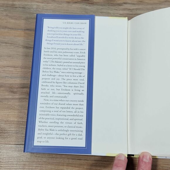 🔺️NWOT Before You Wake; Life Lessons from a Father to His Children - Picture 4 of 6